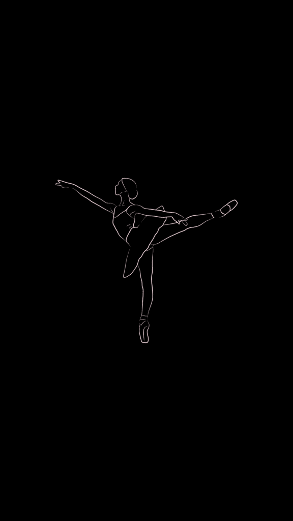ballet sketch wallpaper