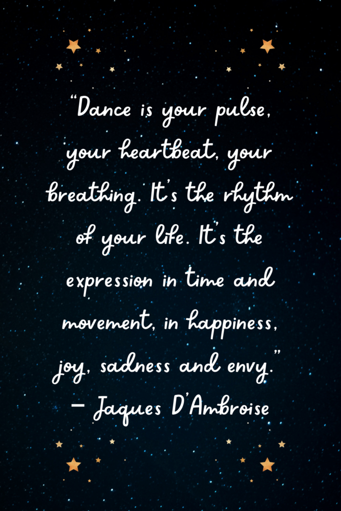 quotes for dance competitions